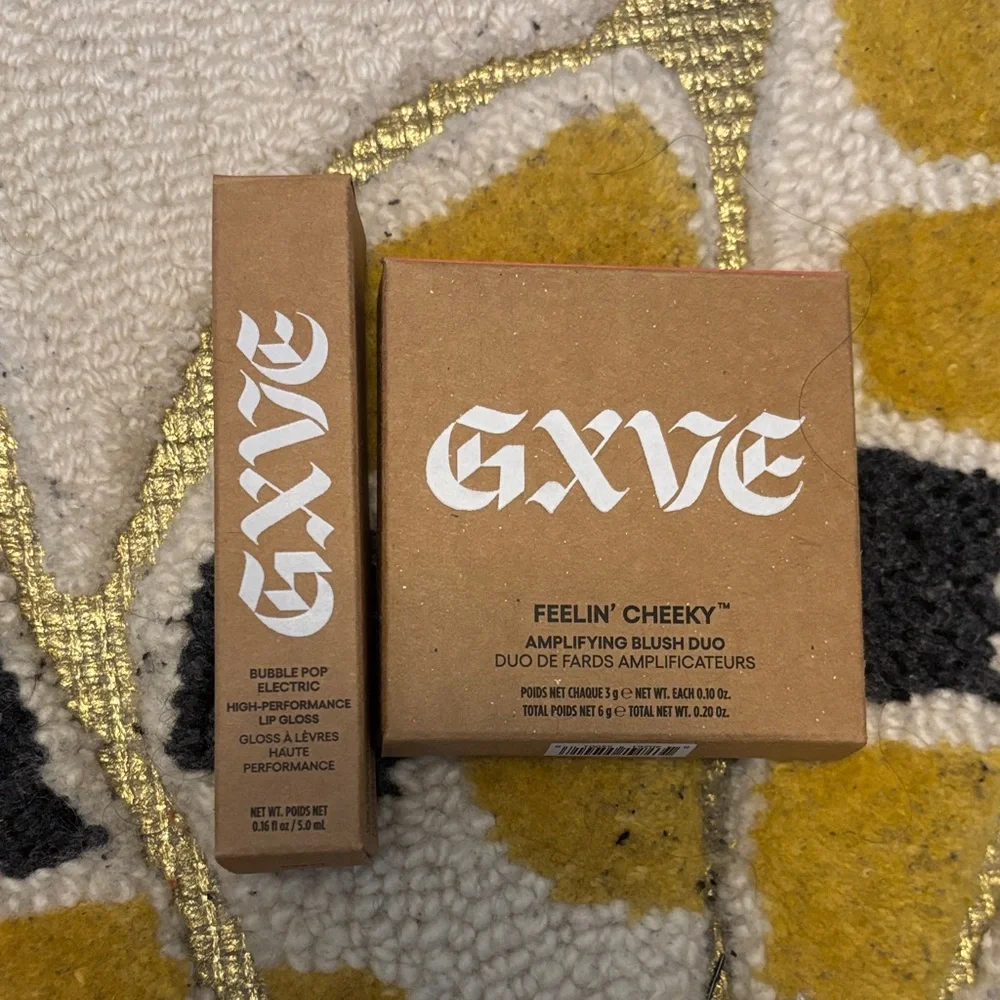 GXVE Feelin' Cheeky Blush Duo & Lip Gloss - Picture 2 of 3